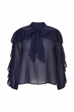 Ellos Plus collection Bluse med flæser