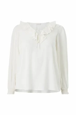 Ellos Plus collection Bluse med flæse