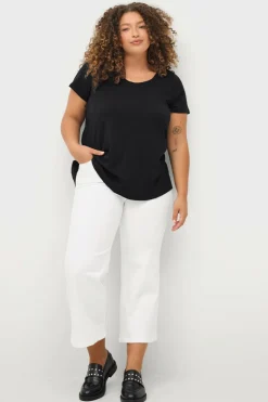 Ellos Plus collection Top med rund hals