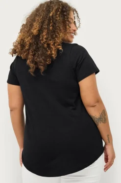 Ellos Plus collection Top med rund hals