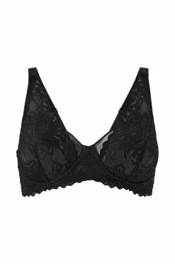 Ellos Plus collection Uforet bh med bøjler i blonder