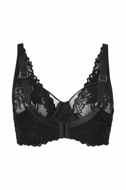 Ellos Plus collection Uforet bh med bøjler i blonder