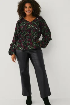 Ellos Plus collection Bluse med volanter