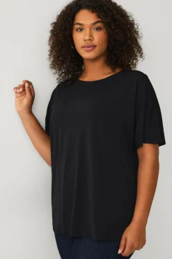 Ellos Plus collection Top med brede ærmer