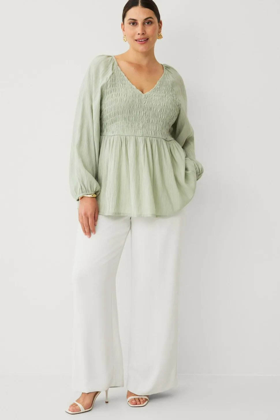 Ellos Plus collection Bluse med kittel