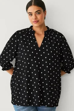 Ellos Plus collection Top med pufærmer