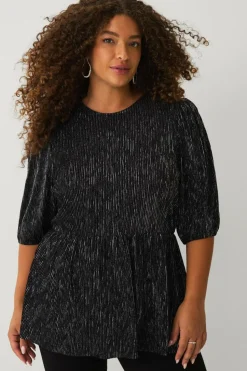 Ellos Plus collection Top med pufærmer