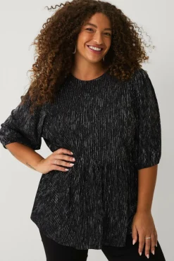 Ellos Plus collection Top med pufærmer