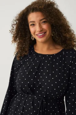 Ellos Plus collection Kjole med ballonærmer