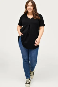 Ellos Plus collection Tunika med v-hals