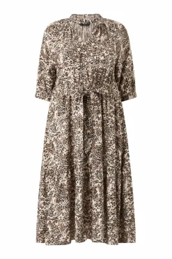 Ellos Plus collection Kjole med flæser