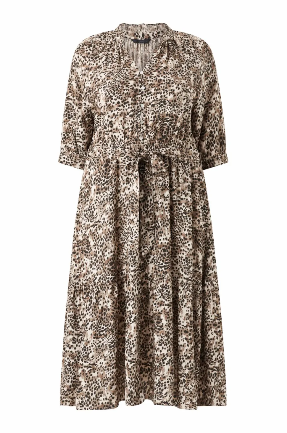 Ellos Plus collection Kjole med flæser