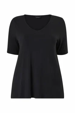 Ellos Plus collection Blød top med V-hals