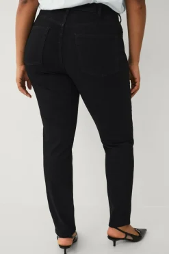 Ellos Plus collection slim jeans med høj talje