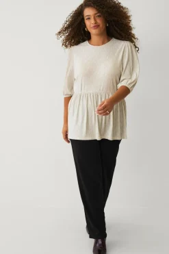 Ellos Plus collection Top med pufærmer