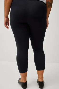 Ellos Plus collection Leggings med høj talje og 3/4 længde