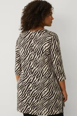 Ellos Plus collection Tunika med 3/4 lange ærmer