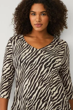 Ellos Plus collection Tunika med 3/4 lange ærmer