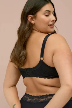 Ellos Plus collection Bøjle-bh med blondebesatte skåle