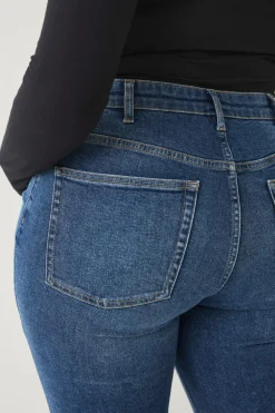 Ellos Plus collection slim jeans med høj talje