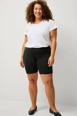 Ellos Plus collection Korte cykelshorts med høj talje