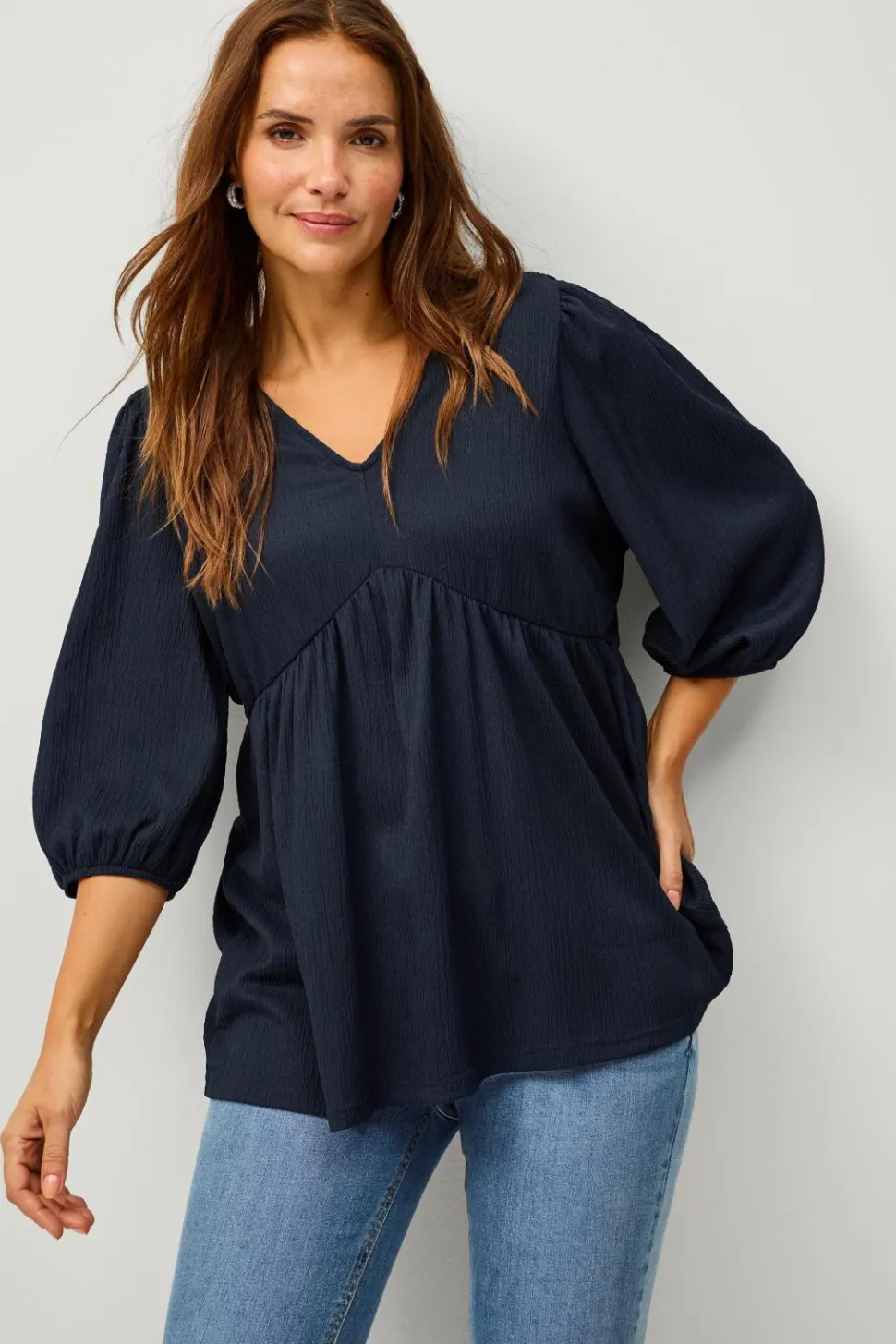 Ellos Plus collection Tunika med pufærmer