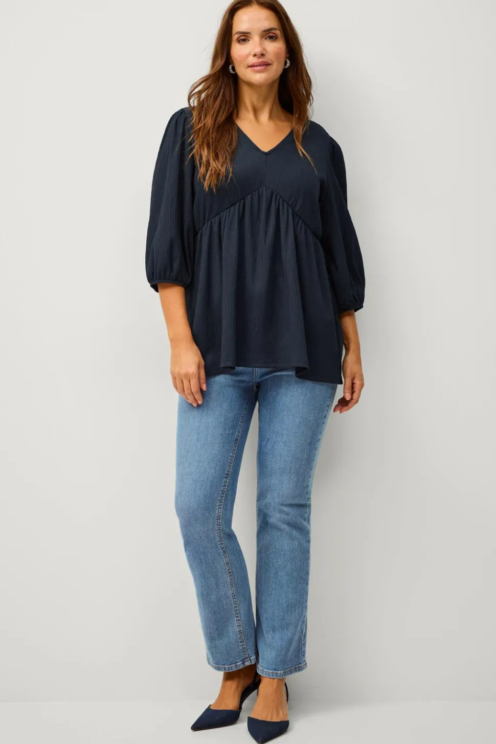 Ellos Plus collection Tunika med pufærmer