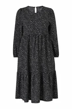 Ellos Plus collection Kjole med flæser