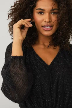 Ellos Plus collection Kjole med en v-hals