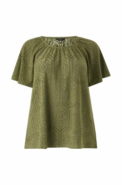 Ellos Plus collection Top Lacy