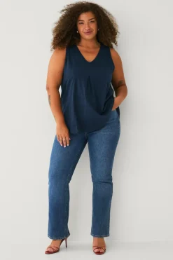 Ellos Plus collection Tunika med V-hals