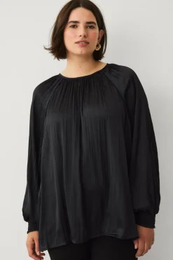 Ellos Plus collection Plisseret bluse