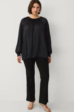 Ellos Plus collection Plisseret bluse