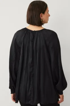 Ellos Plus collection Plisseret bluse