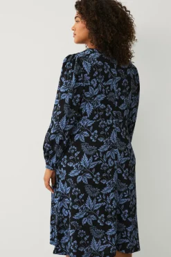 Ellos Plus collection Kjole med pufærmer