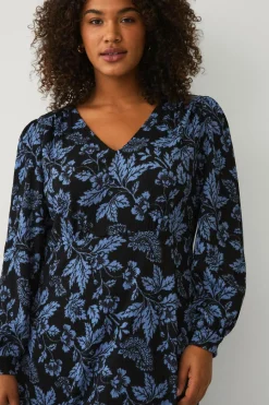 Ellos Plus collection Kjole med pufærmer