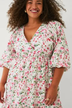 Ellos Plus collection Kjole i bomuldsvæv