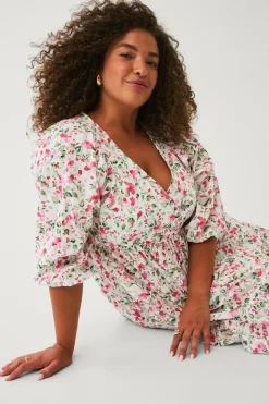 Ellos Plus collection Kjole i bomuldsvæv