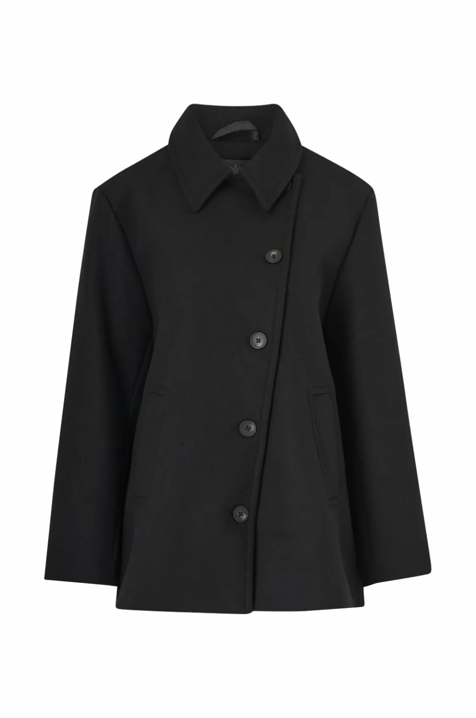 Ellos Plus collection Kort frakke i uldmiks