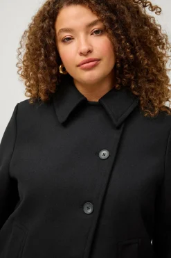 Ellos Plus collection Kort frakke i uldmiks