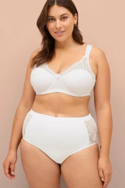 Ellos Plus collection Bh med bøjler med blondedetaljer
