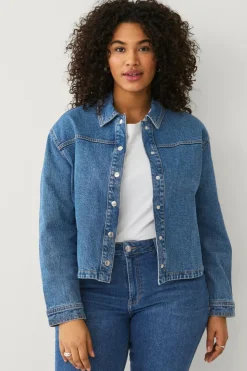 Ellos Plus collection Kort cowboyjakke