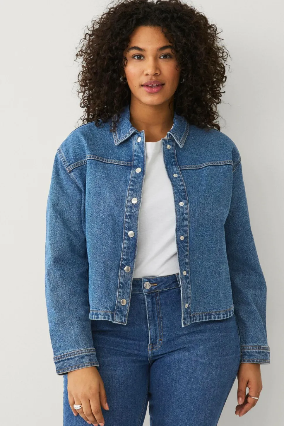 Ellos Plus collection Kort cowboyjakke