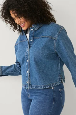 Ellos Plus collection Kort cowboyjakke