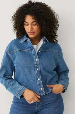 Ellos Plus collection Kort cowboyjakke