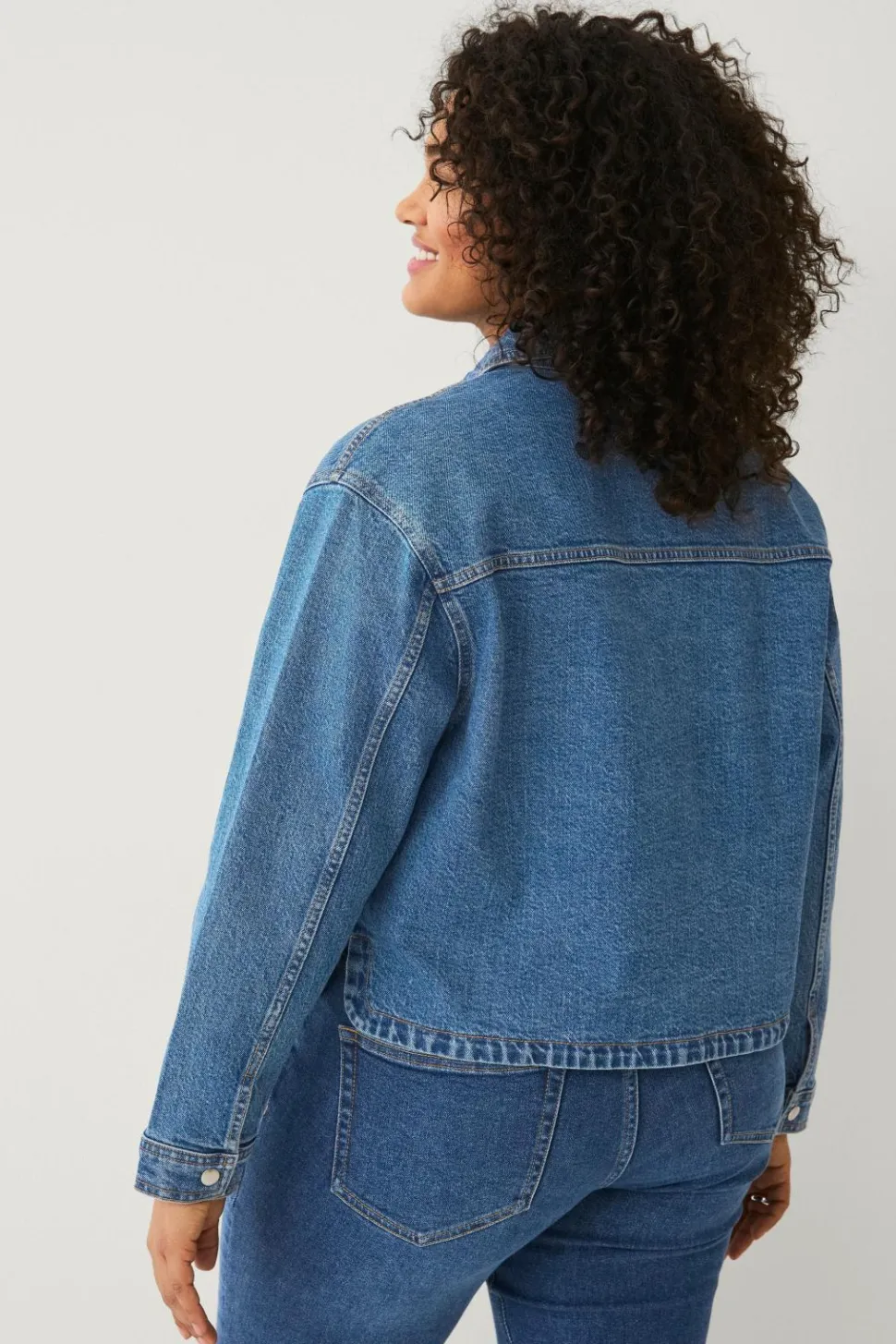 Ellos Plus collection Kort cowboyjakke