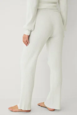 Ellos STUDIO Bløde ribstrikkede bukser