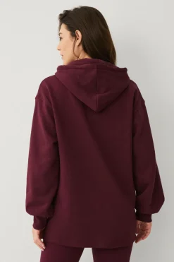 Ellos STUDIO Lang hættetrøje