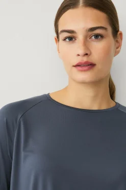 Ellos STUDIO Træningstop Loose Top Core LS