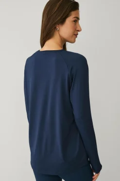 Ellos STUDIO Træningstop Loose Top Core LS